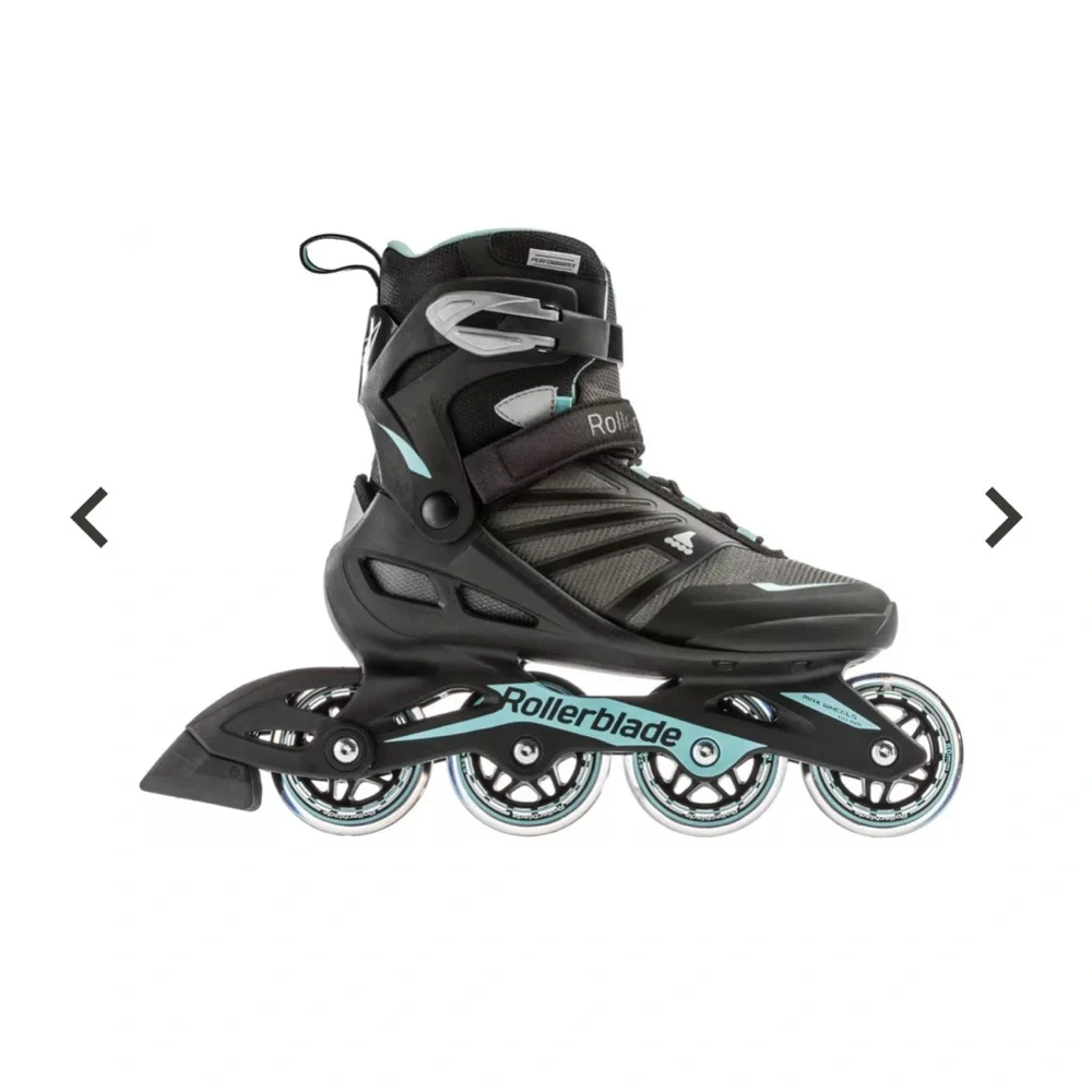 Rollerblade Women's Zetrablade Inline Skates Black and Blue - Picture 3 of 9